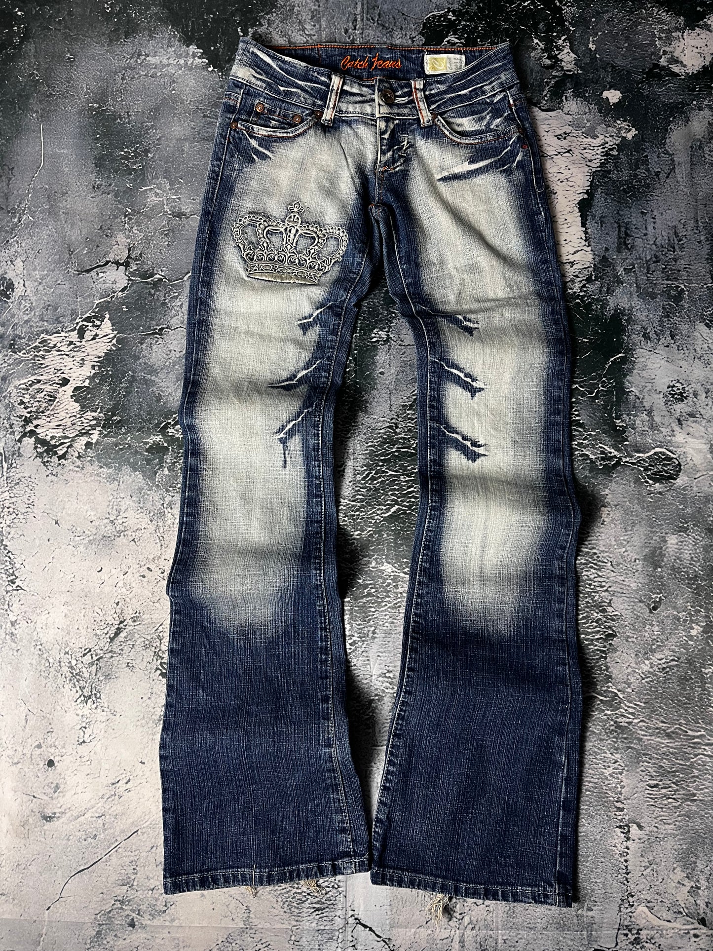 Crazy Age low waist skinny bootcut Jeans (XXS)