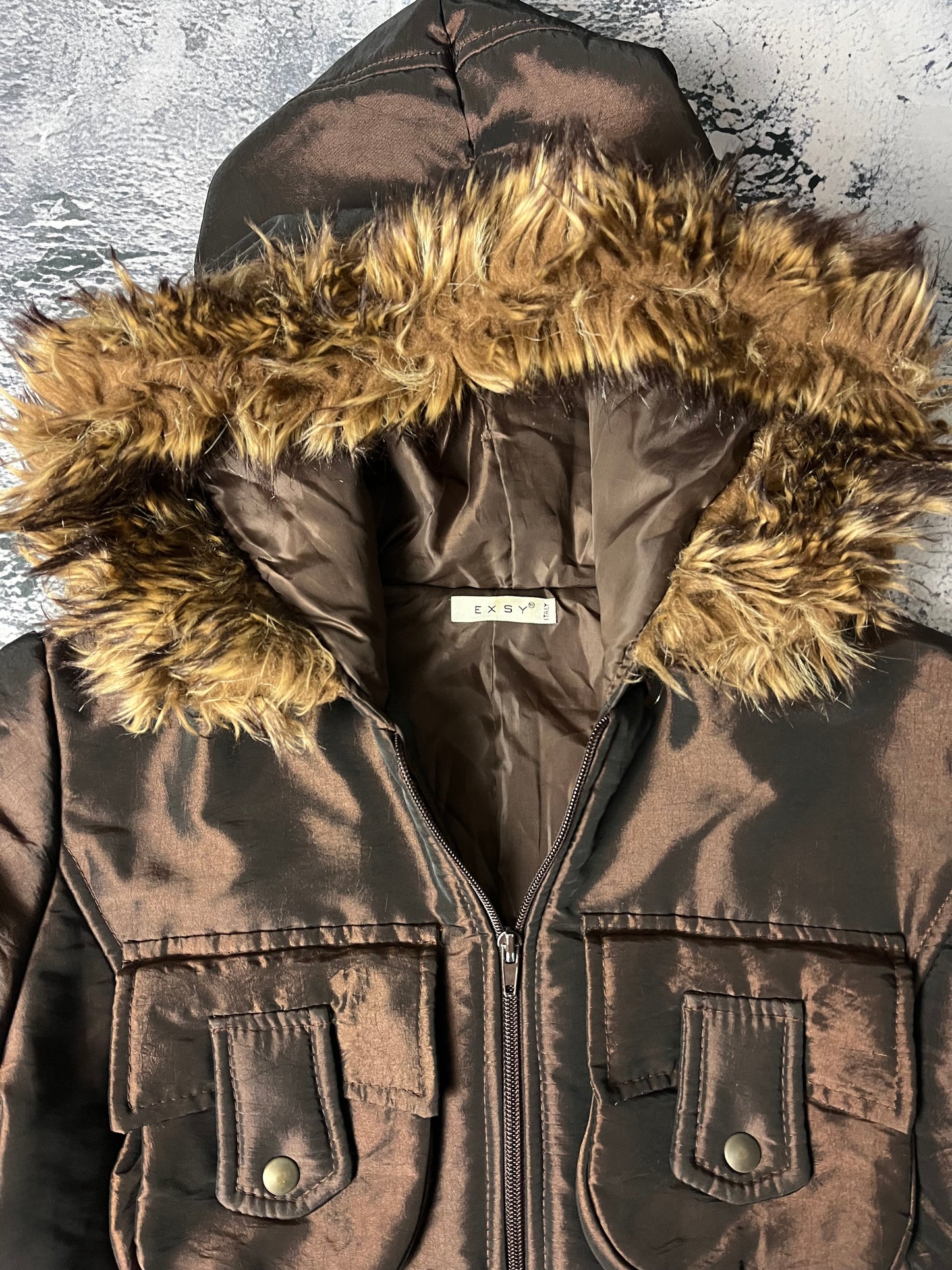 Exsy furry Übergangsjacke (S)