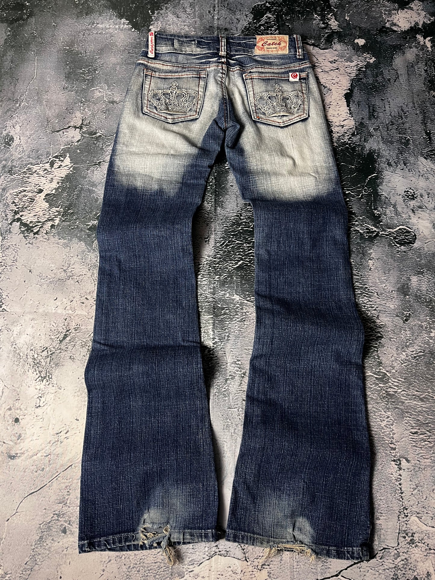 Crazy Age low waist skinny bootcut Jeans (XXS)