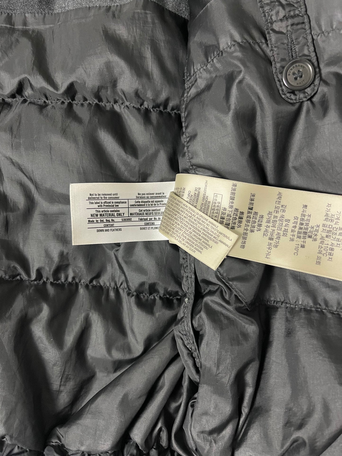 Burberry Brit Vintage Pufferjacke (L)