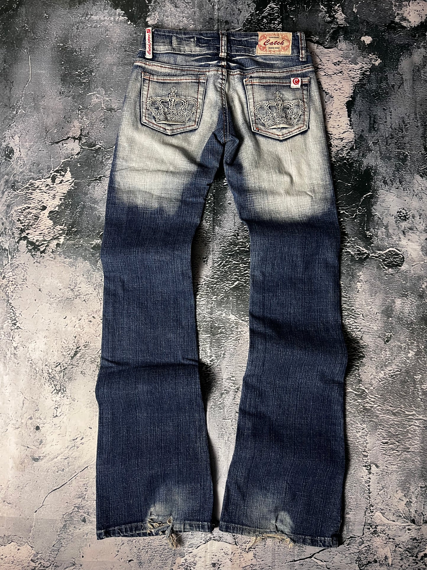 Crazy Age low waist skinny bootcut Jeans (XXS)