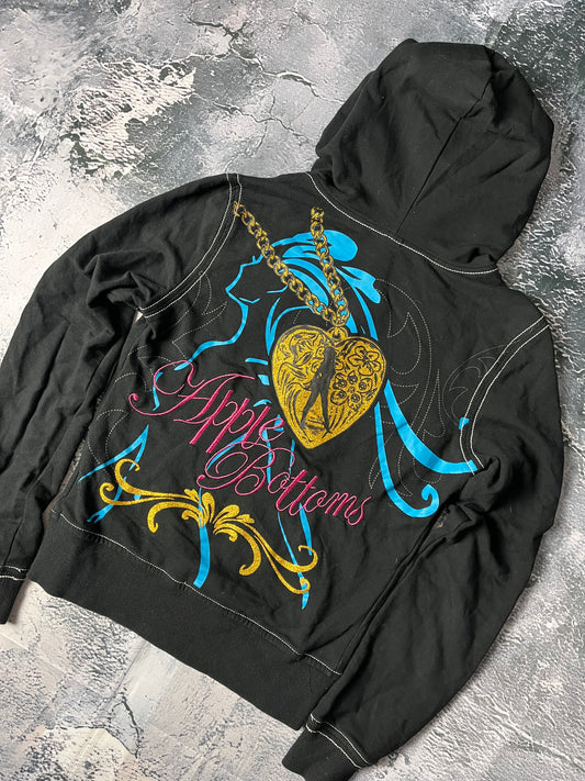 Apple Bottoms Printed Ziphoodie (XS)