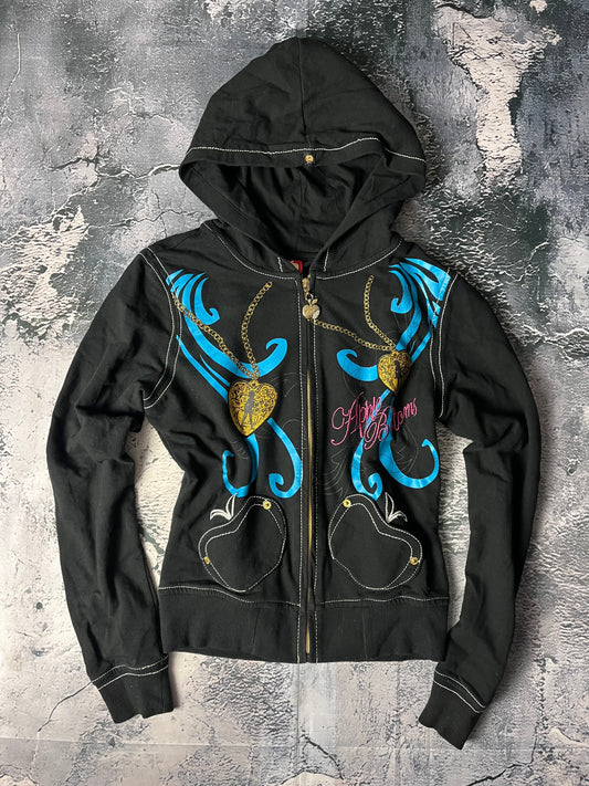 Apple Bottoms Printed Ziphoodie (XS)