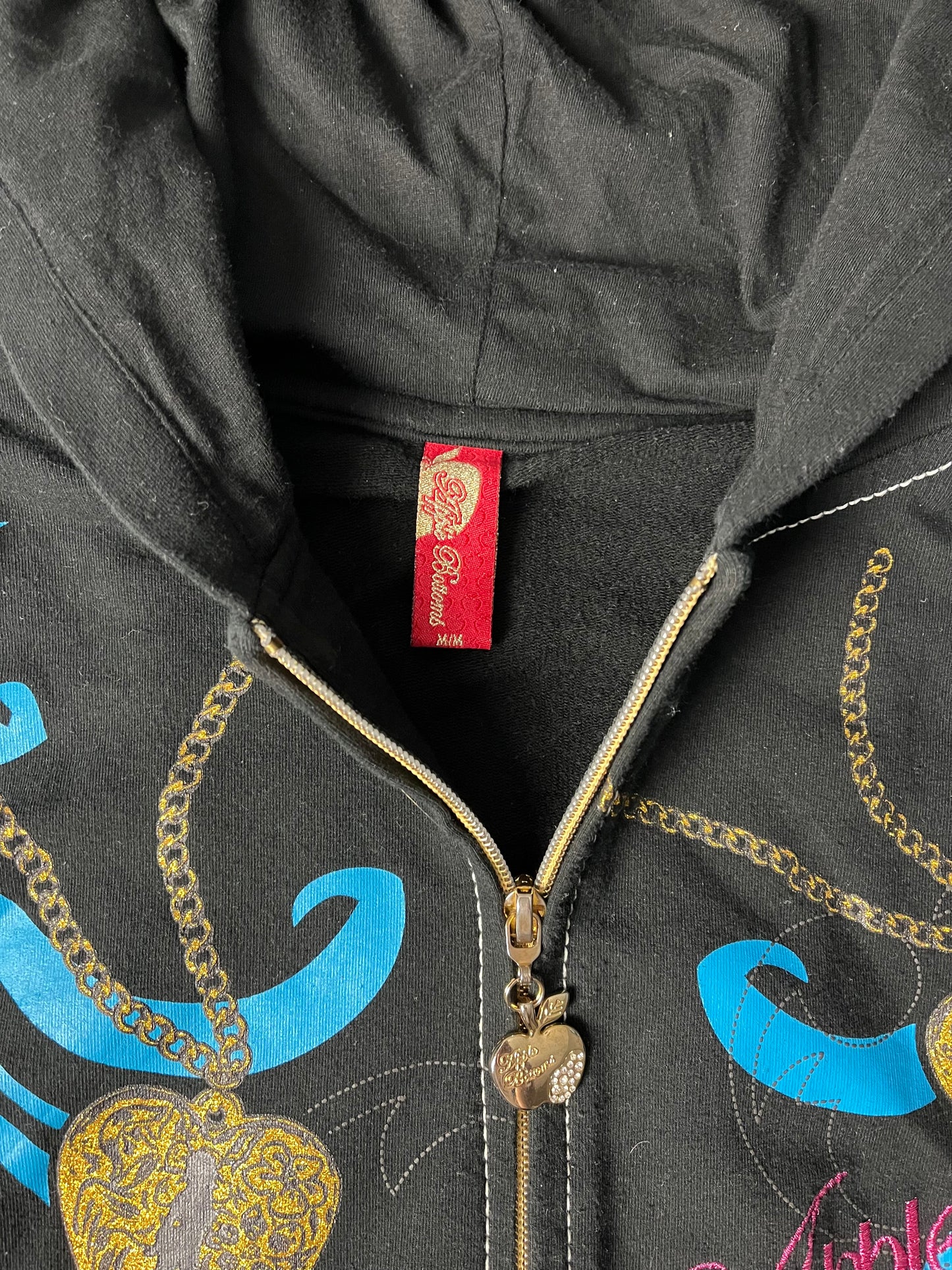 Apple Bottoms Printed Ziphoodie (XS)