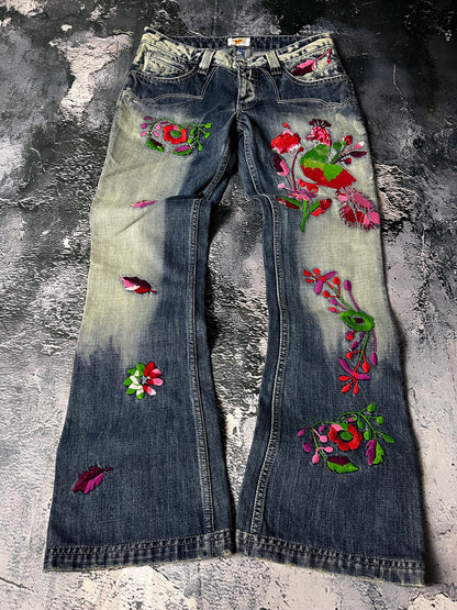 Antik Denim low waist skinny bootcut Jeans (S)