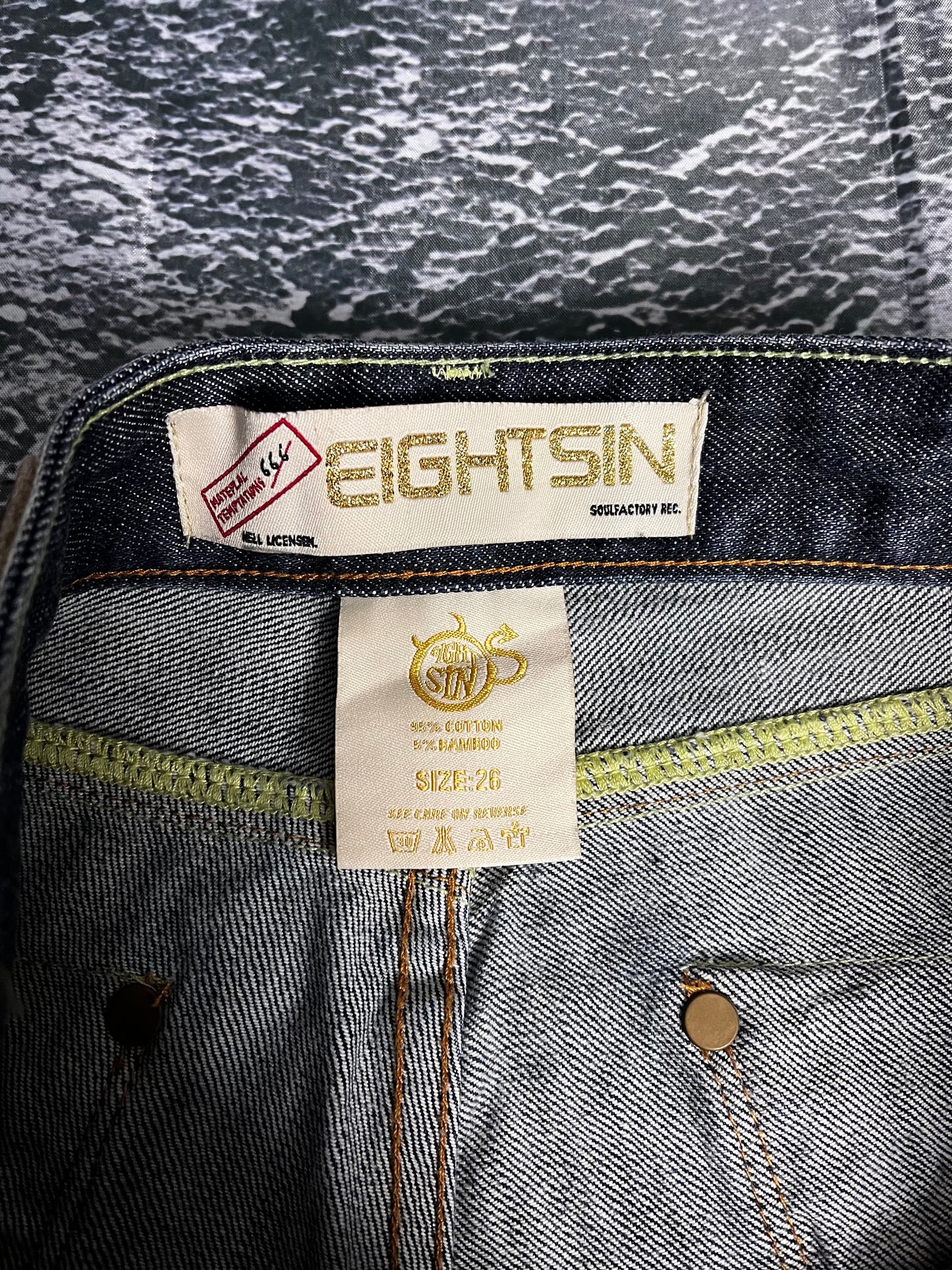 EightSin low waist skinny bootcut Jeans (S)