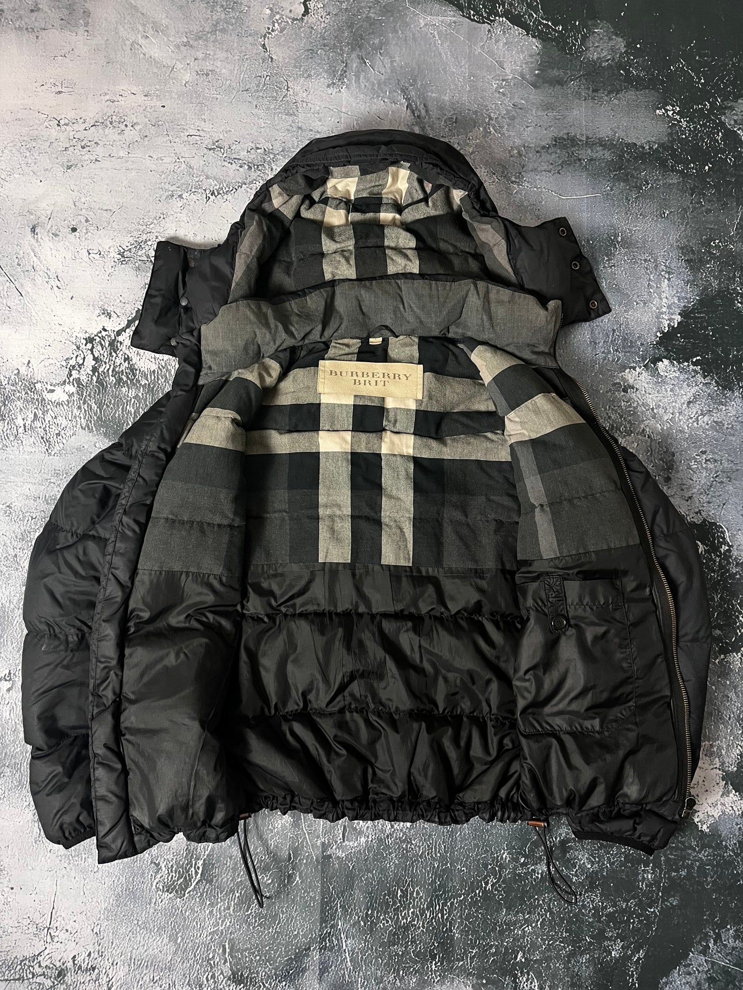 Burberry Brit Vintage Pufferjacke (L)