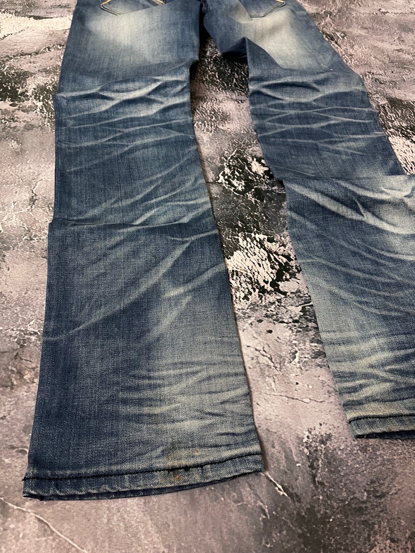 D-Stiag low waist straight leg Jeans (XS)