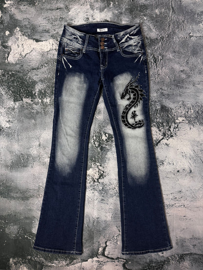 Redseventy mid waist skinny bootcut Jeans (XS)