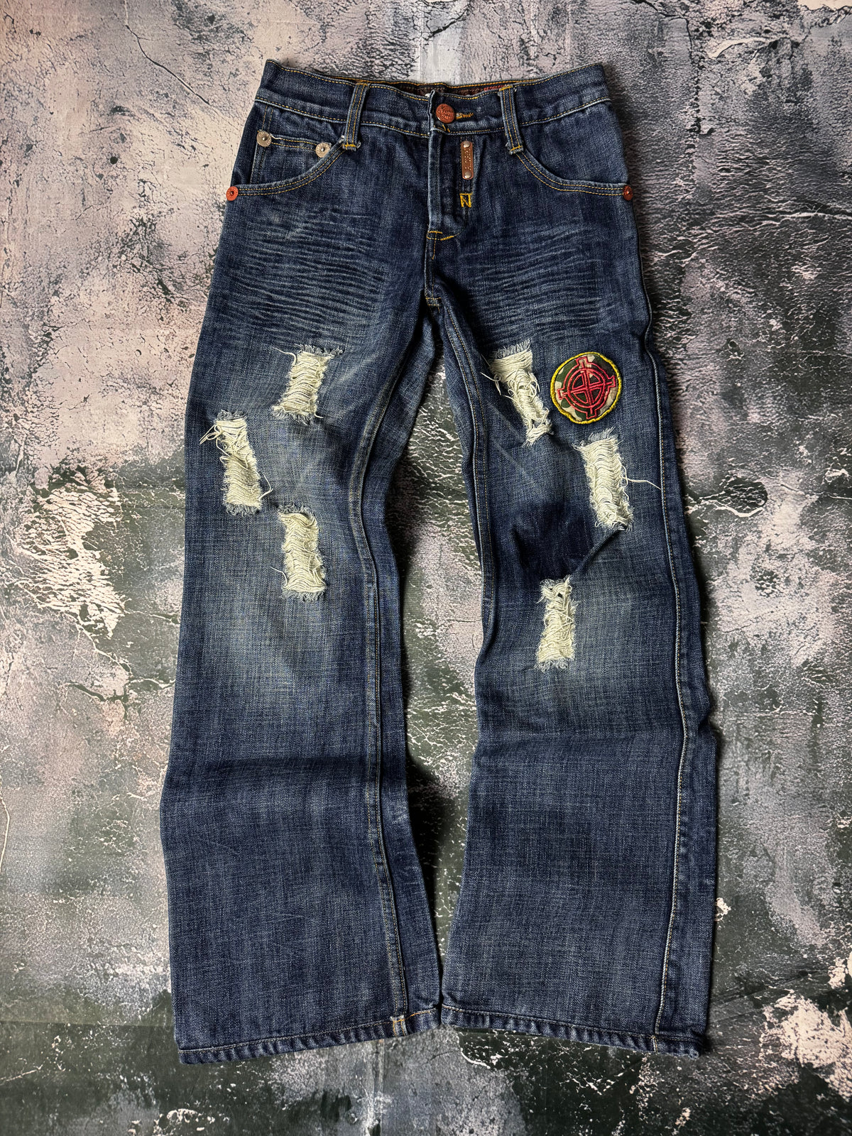 Jeans de Art bootcut Bluejeans (XXS/XS)