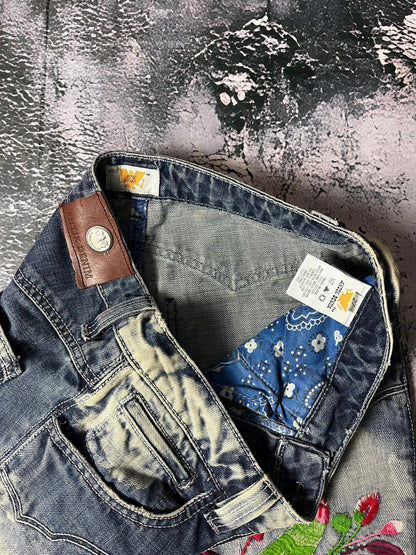 Antik Denim low waist skinny bootcut Jeans (S)