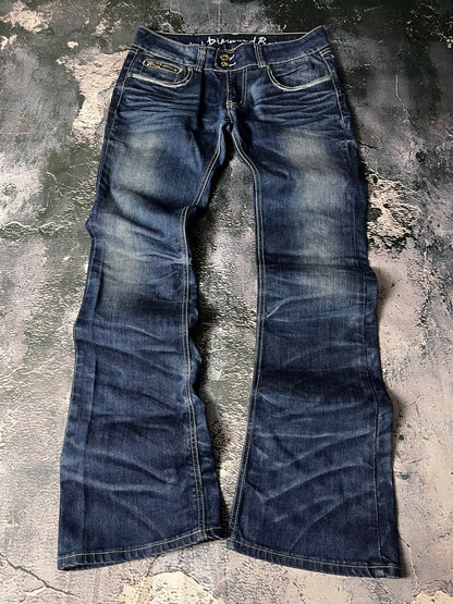 Redial Diamond low waist skinny bootcut Jeans (M)