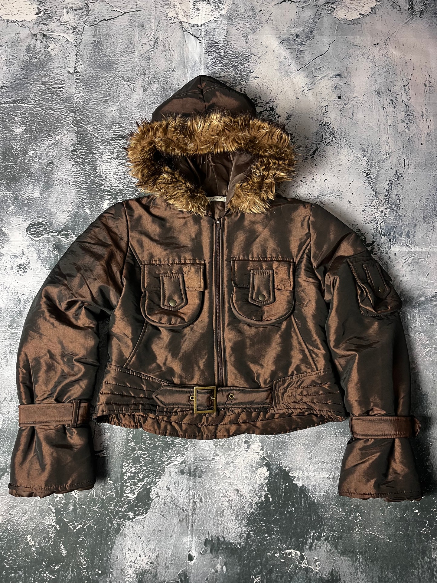 Exsy furry Übergangsjacke (S)