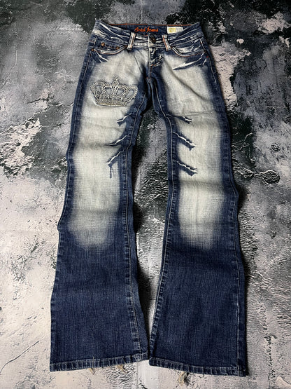 Crazy Age low waist skinny bootcut Jeans (XXS)