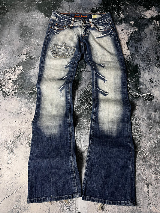 Crazy Age low waist skinny bootcut Jeans (XXS)
