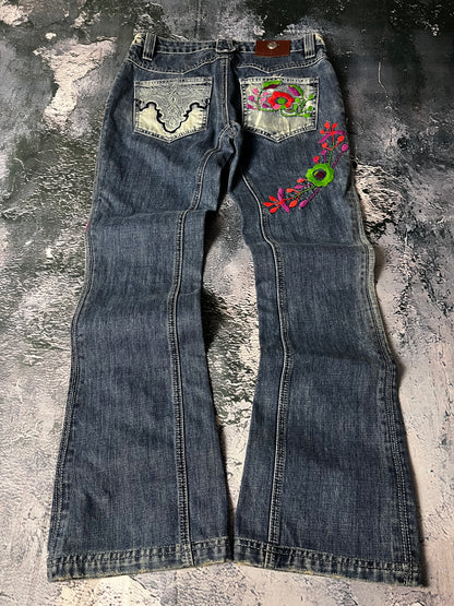 Antik Denim low waist skinny bootcut Jeans (S)