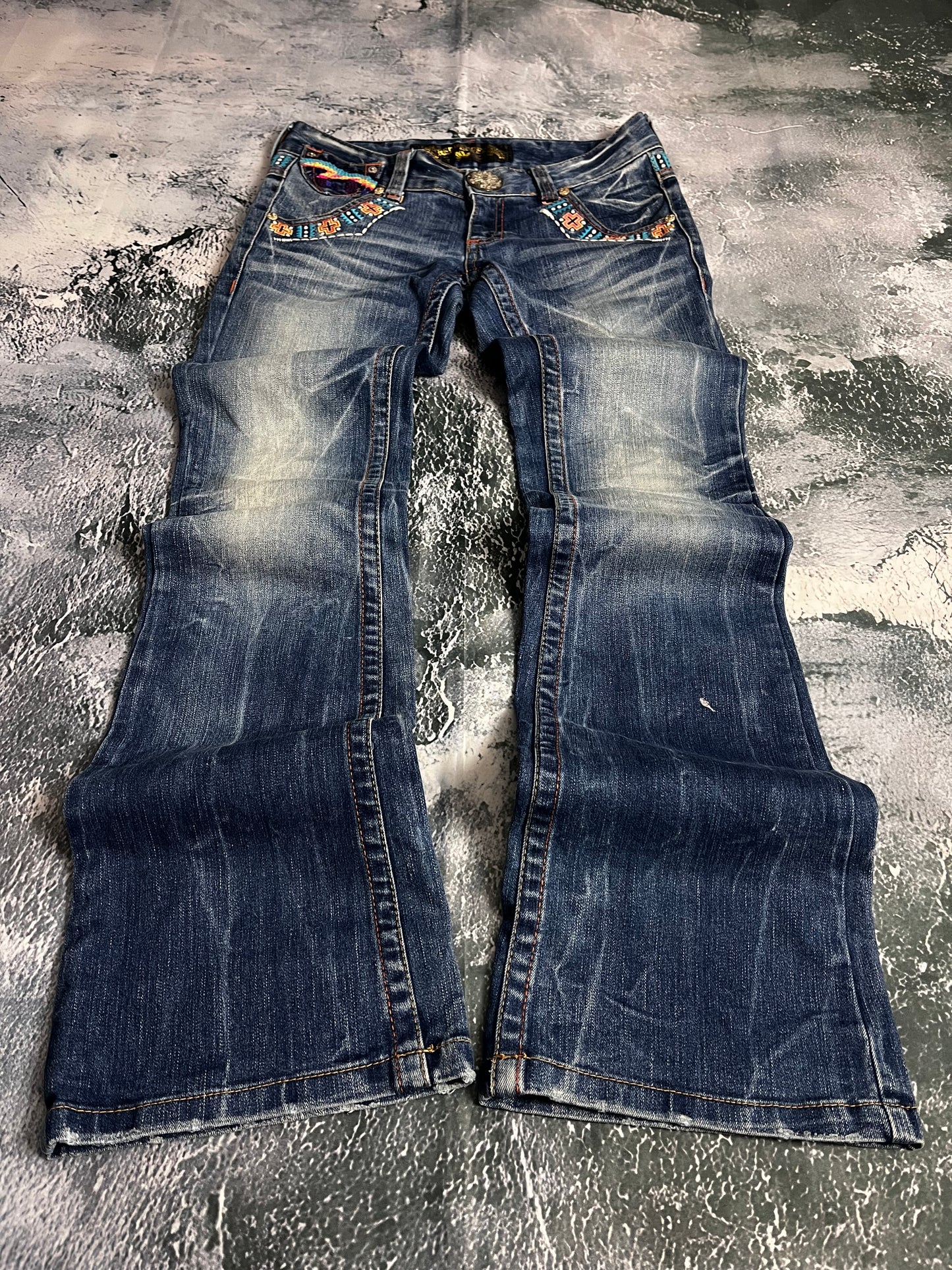 Red Pepper low waist skinny bootcut Jeans (S)