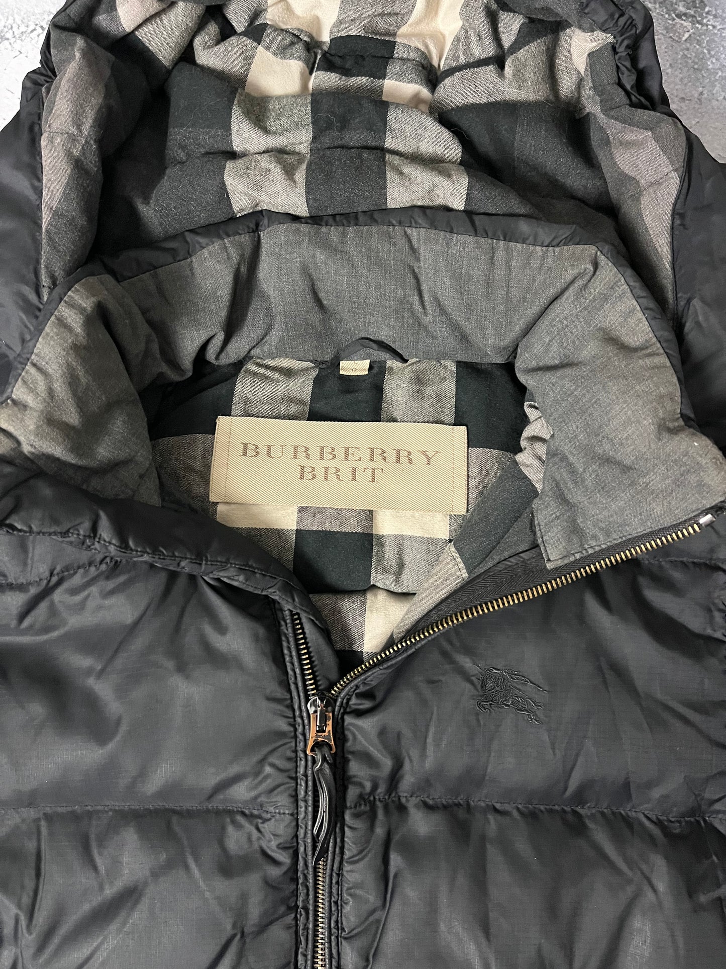 Burberry Brit Vintage Pufferjacke (L)