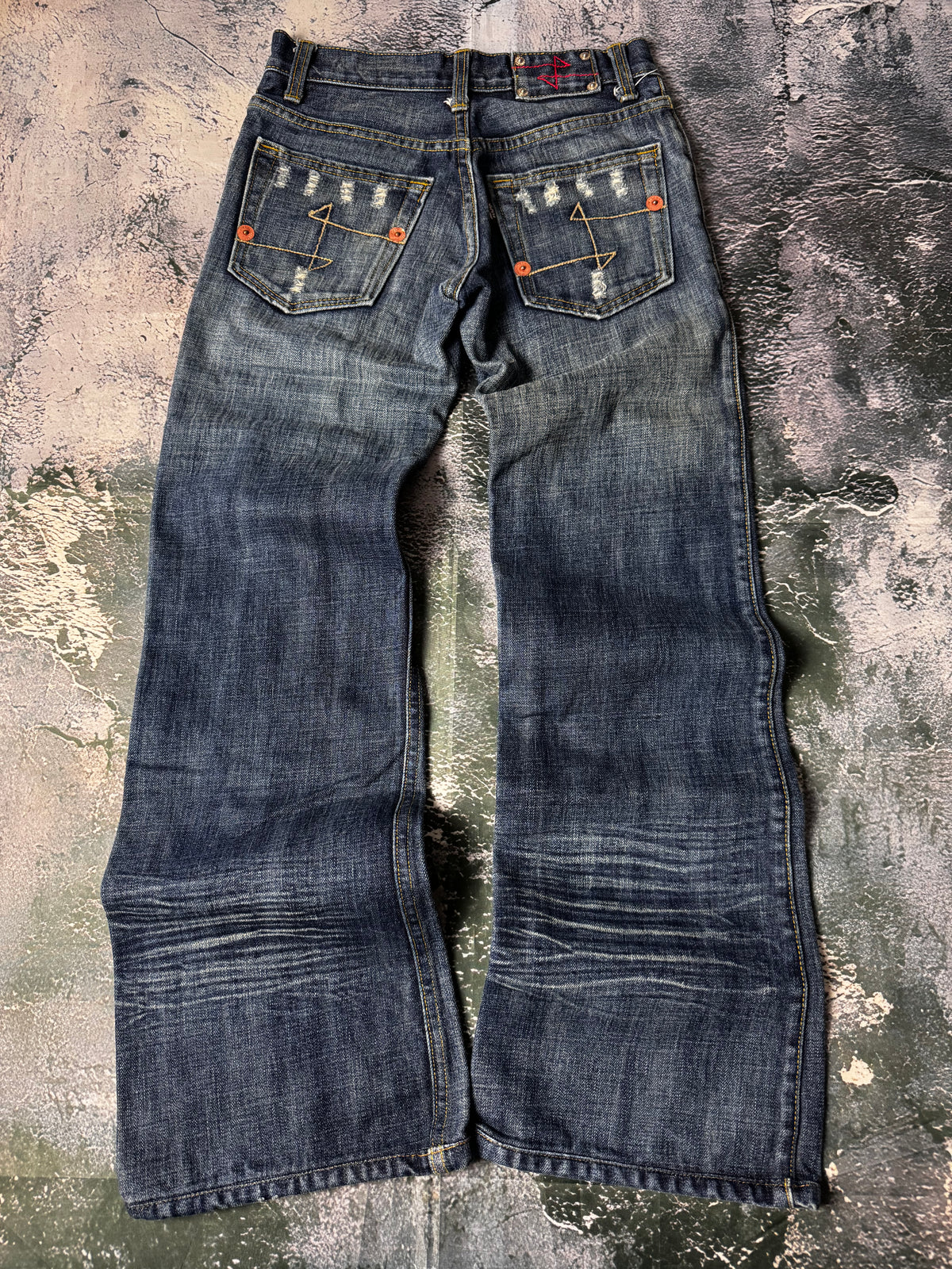Jeans de Art bootcut Bluejeans (XXS/XS)
