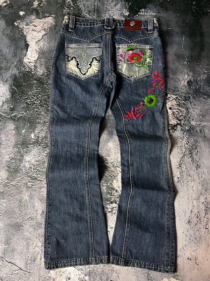 Antik Denim low waist skinny bootcut Jeans (S)