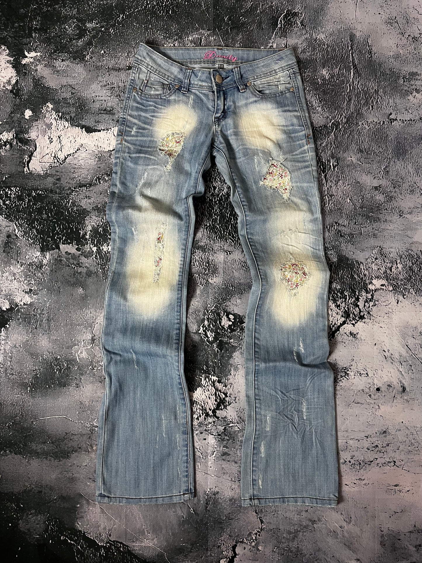 Danity low waist skinny bootcut Jeans (XS)