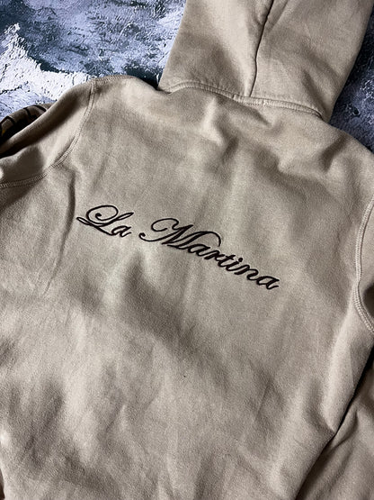 La Martina Porsche Ziphoodie beige (M)