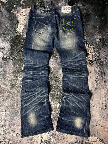 Redial Diamond low waist skinny bootcut Jeans (S)