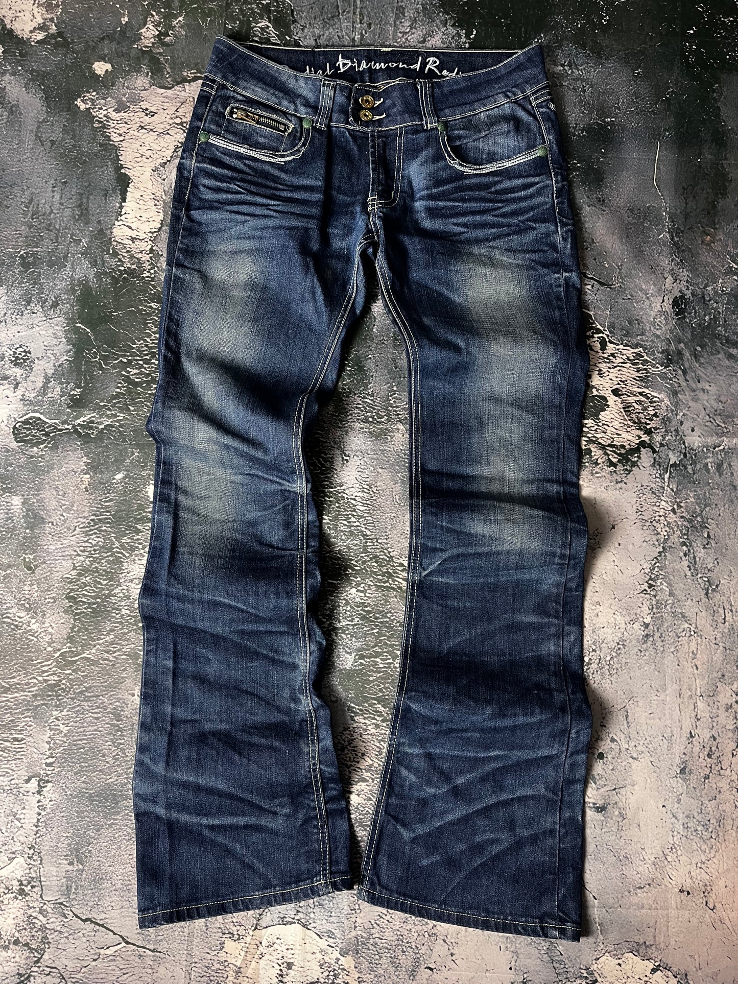 Redial Diamond low waist skinny bootcut Jeans (M)